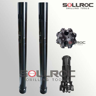 RE542 نموذج مطرقة الدورة العكسية مع قطر خارجي 109.5mm وضغط عمل 1.5Mpa-3.5Mpa للحفر DTH