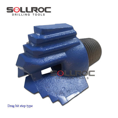 API 2 3/8' REG Thread Drag Bit مصنوعة بواسطة معالجة التزوير المتقدمة