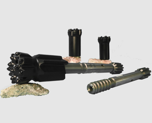 T51 قطر حفر زر المطرقة العلوي من 89mm إلى 127mm للحفر بالمطرقة العلوية