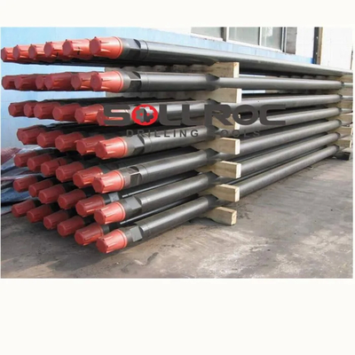 أنابيب الحفر OD102mm DTH مع مسطحات مفتاح الخيارية 75mm للتعدين
