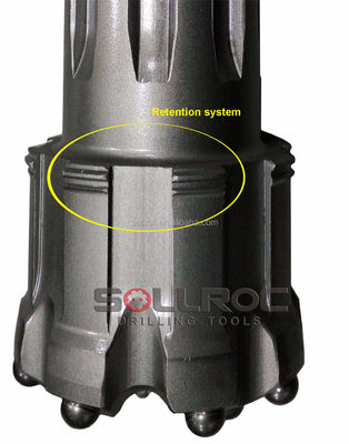SOLLROC 5 بوصة SRC543 الفولاذ الكربوريزد عالية المتانة RC الحفر مع مسطح، المنحدر، الوجه المنحدر