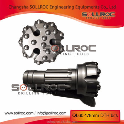 High Performance DTH Drill Bits and Button Bits in 57mm to 660mm with Carburized Steel and Carbide
