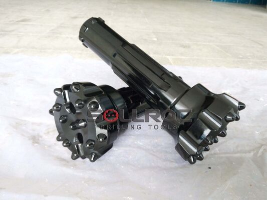 5 بوصة الفولاذ الكربوريزد عالية الأداء DTH حفر قطعة للحفر في المناجم والمياه