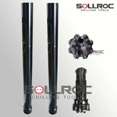 RE542 نموذج مطرقة الدورة العكسية مع قطر خارجي 109.5mm وضغط عمل 1.5Mpa-3.5Mpa للحفر DTH